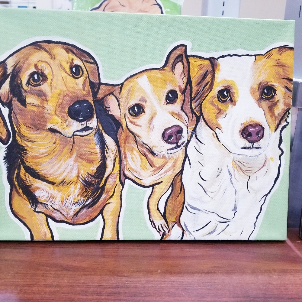 Popart portrait